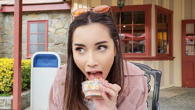 Flashing At The Theme Park (TeamSkeet 2022)