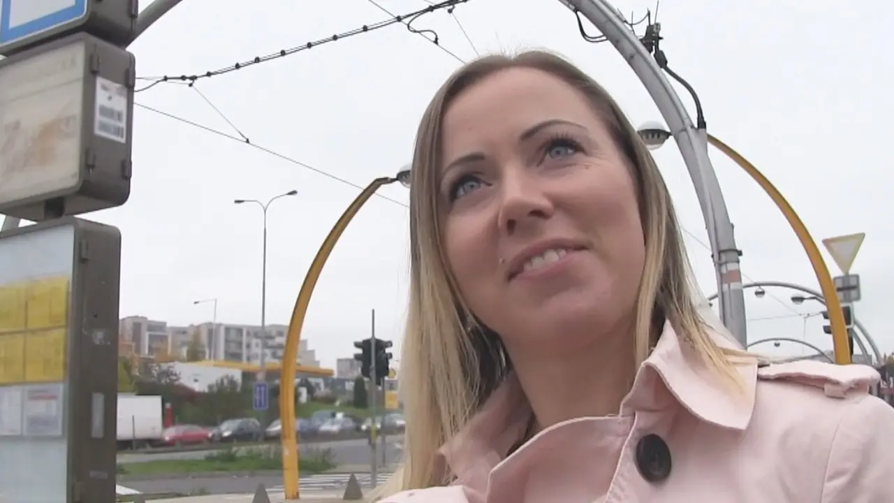 Cute Blonde Opens Legs for Free Transit (FakeHub 2014)