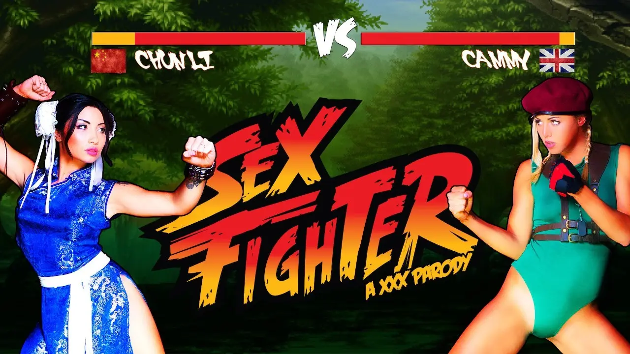 Sex Fighter: Chun Li vs. Cammy (XXX Parody) (Brazzers 2016)