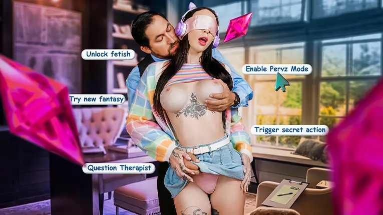 “Fucking IRL?!” Shy E-Girl Squirts All Over Her Pervy Therapist’s Cock (TeamSkeet 2025)