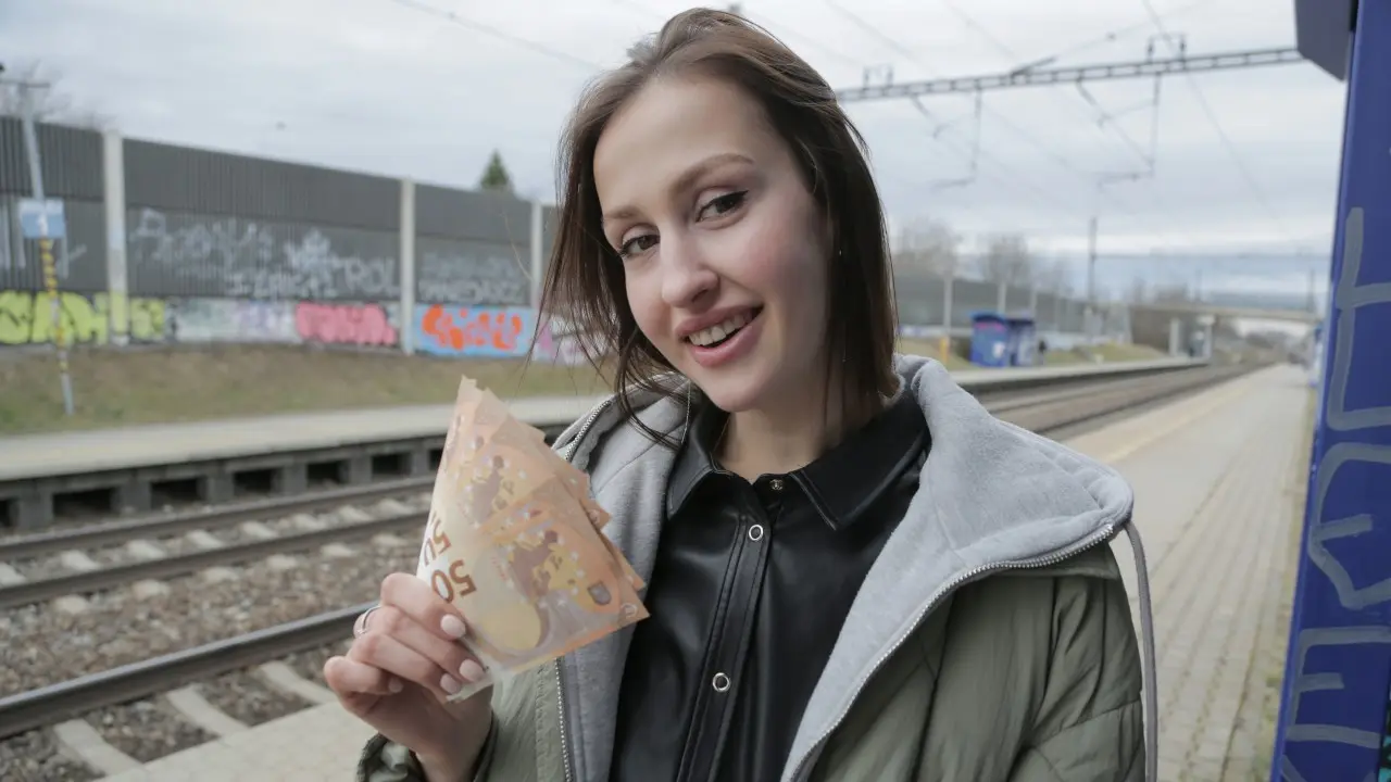 Train Station Smoker Gets Fucked (FakeHub 2020)