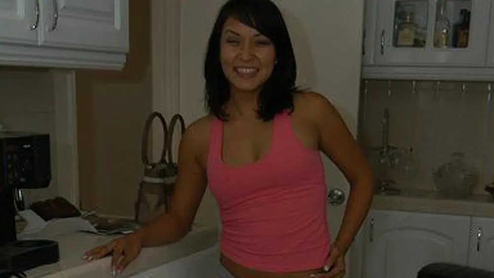 Maid Mary Jane fucking in the kitchen with her piercings (NaughtyAmerica 2004)