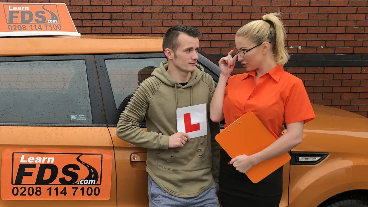 Exam failure leads to hot car sex (FakeHub 2018)