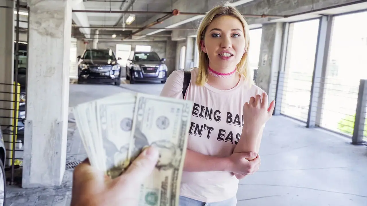 Saucy Blonde Fucks for Money (Mofos 2017)